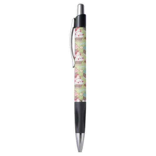 Cupcake-patroon Pen (Top (Verticaal))