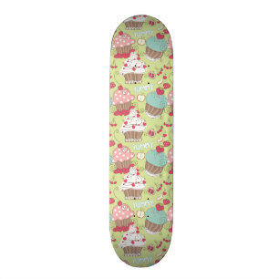 Cupcake-patroon Skateboard