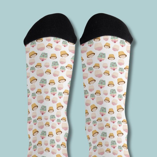 Cupcake Patroon Sokken