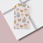 Cupcake Pattern Birthday Cadeaulabel