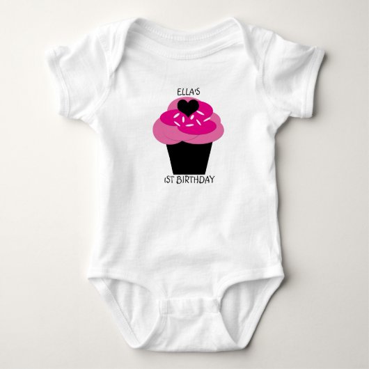 Cupcake, persoonlijk Shirt (Voorkant)