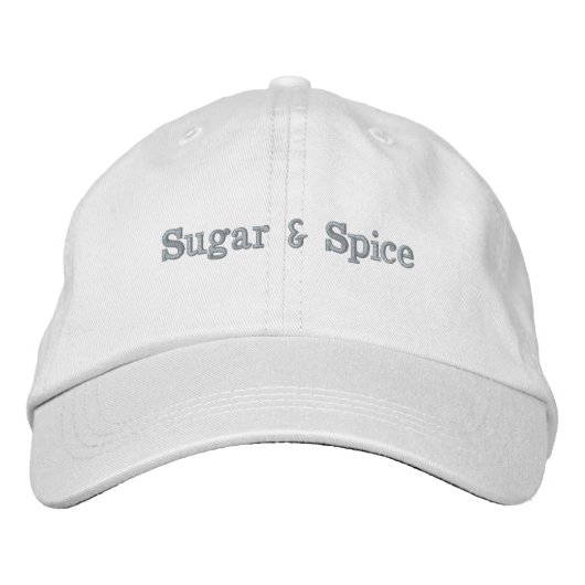 Cupcake-Pet Geborduurde Pet (Voorkant)