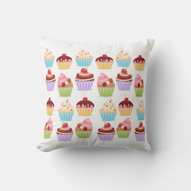 Cupcake Pillow Kussen (Voorkant)
