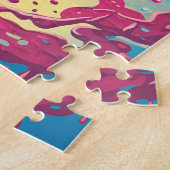 Cupcake Pop Art Extravaganza Legpuzzel (Zijkant)