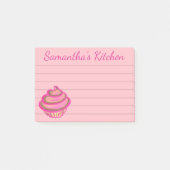 Cupcake Post Het Noten Gift Post-it® Notes (Voorkant)