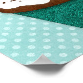 CUPCAKE POSTER - GRANDE PUBLICITÉ-PERSONNALISER (Coin)