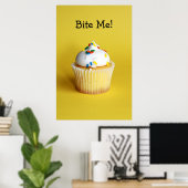 Cupcake-Poster Poster (Thuiskantoor)