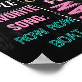 Cupcake premier anniversaire fille signe tableau n (Coin)