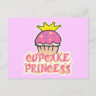 Cupcake Prinses Briefkaart