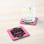 Cupcake Queen Bier Onderzetter (Rechterzijde)