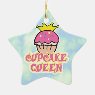 Cupcake Queen Keramisch Ornament