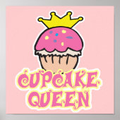 Cupcake Queen Poster (Voorkant)