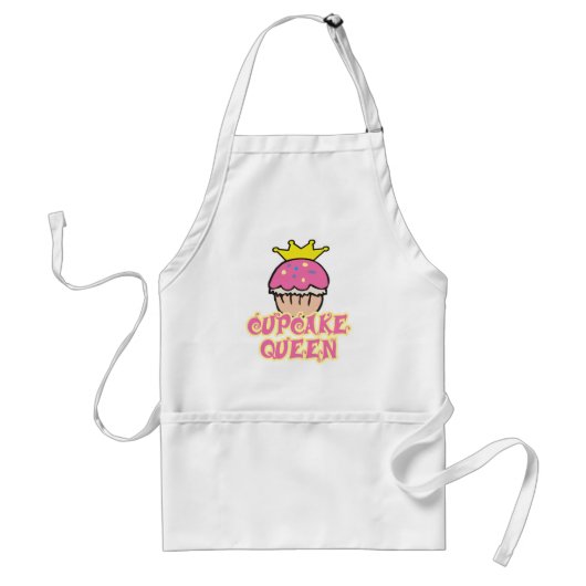 Cupcake Queen Standaard Schort (Voorkant)