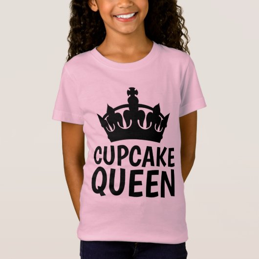 CUPCAKE QUEEN T-shirts (Voorkant)