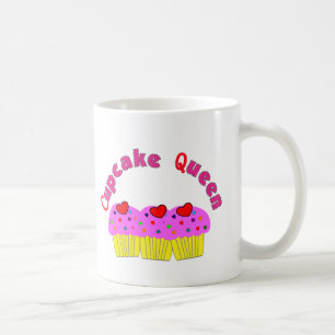 "Cupcake Queen" T-Shirts en Gifts Koffiemok