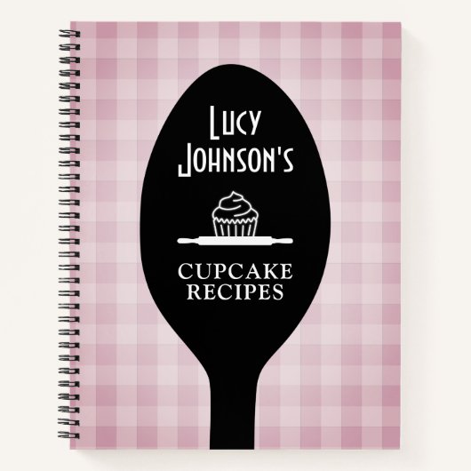 Cupcake Recepten Notitieboek (Voorkant)