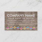 CUPCAKE rétro forme la fidélité du client (Dos)