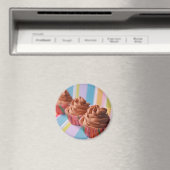 cupcake-rij magneet (Insitu (Vaatwasser))