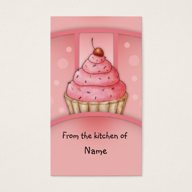 Cupcake rose (Devant)