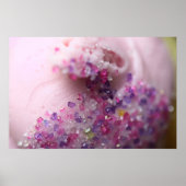 cupcake rose avec affiche photo (Devant)