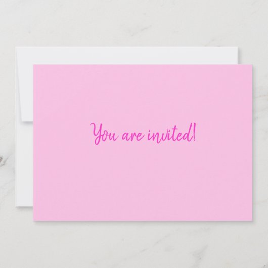 Cupcake rose Colorful 30e anniversaire invitation (Dos)