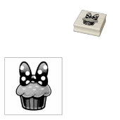 Cupcake Rubber Stamp Rubberstempel (Gestempeld)