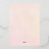 Cupcake Saupoudrer les invitations pour la douche  (Verso)