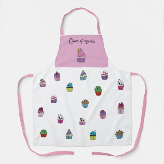 Cupcake-schort Schort (Voorkant)