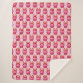 Cupcake Sherpa Blanket Sherpa Deken (Voorkant)