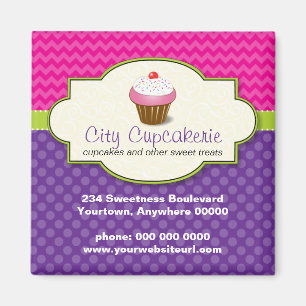 Cupcake Shop Promotie Magnet Magneet