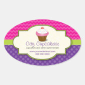 Cupcake Shop Promotionele Sticker (Voorkant)