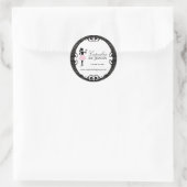 Cupcake Silhouette Packaging Stickers (Tas)