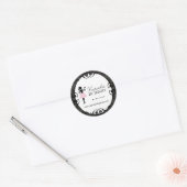 Cupcake Silhouette Packaging Stickers (Envelop)