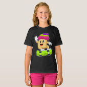 Cupcake Skater Skateboard T-shirt (Voorkant volledig)