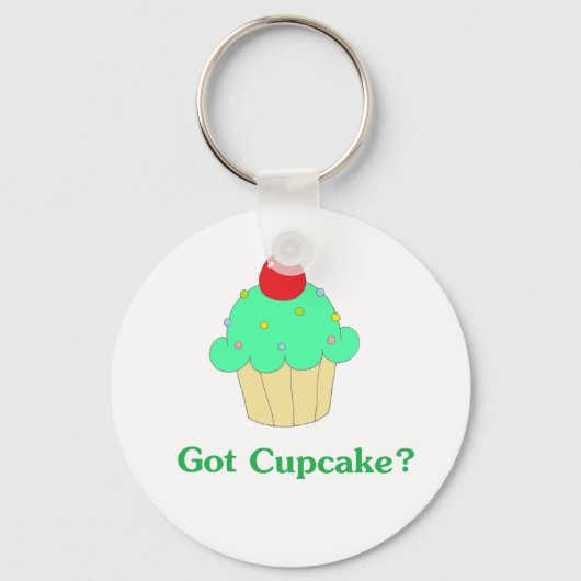 Cupcake Sleutelhanger (Voorkant)
