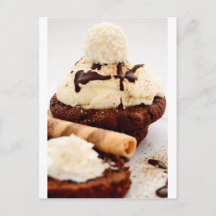 Cupcake snoepjes Dessert Party Douche Chocolade Ku Briefkaart