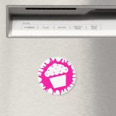 cupcake splatt magneet (Insitu (Vaatwasser))