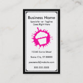 cupcake splatt visitekaartje (Achterkant)