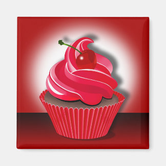 "Cupcake Spotlight" van Cheryl Daniels Magneet