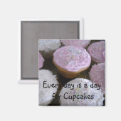 Cupcake Spreuk Magneet (Voorkant / Achterkant)