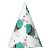 Cupcake Sprinkels Feesthoedjes (Achterkant)