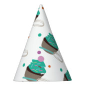 Cupcake Sprinkles Feesthoedjes (Rechts)