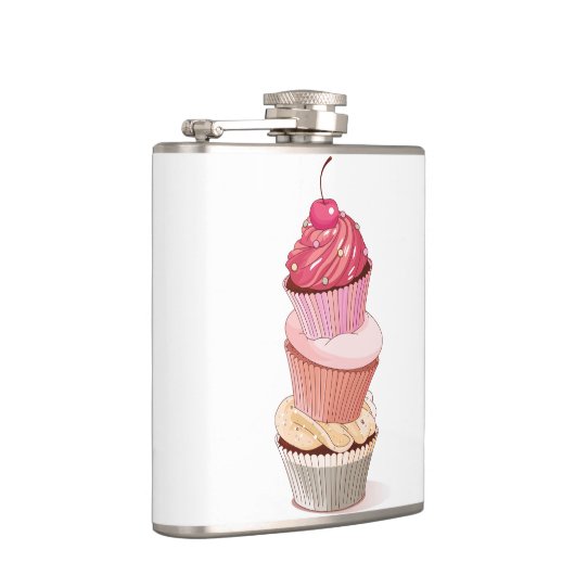 Cupcake Stack Flask Heupfles (Rechts)