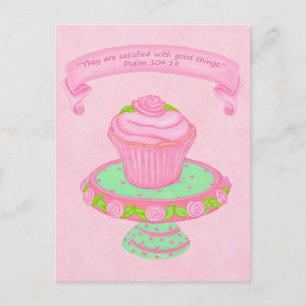 Cupcake-standaard ~ Briefkaart met scripts 2