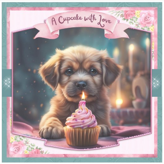 Cupcake Sticker (Voorkant)