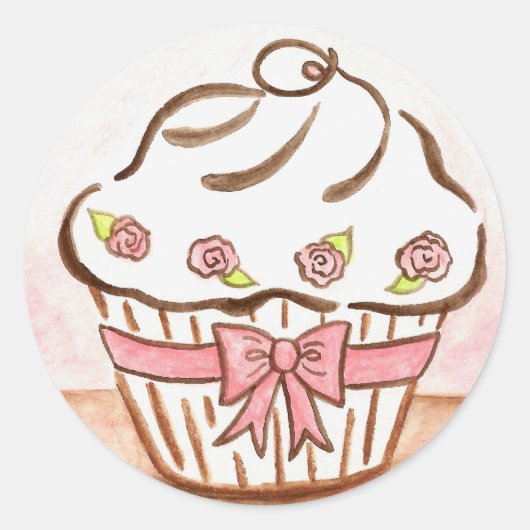 Cupcake Sticker (Voorkant)