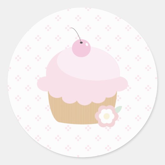Cupcake Sticker (Voorkant)