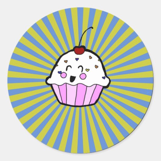 cupcake sticker (Voorkant)