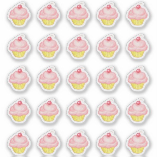 Cupcake Stickers (Devant)