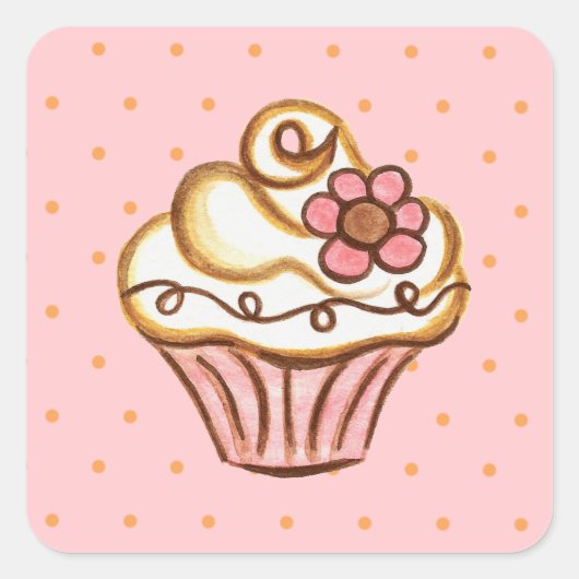 Cupcake Stickers (Voorkant)